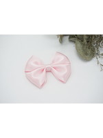 Petite Zara Copy of Satin Bow - Pink