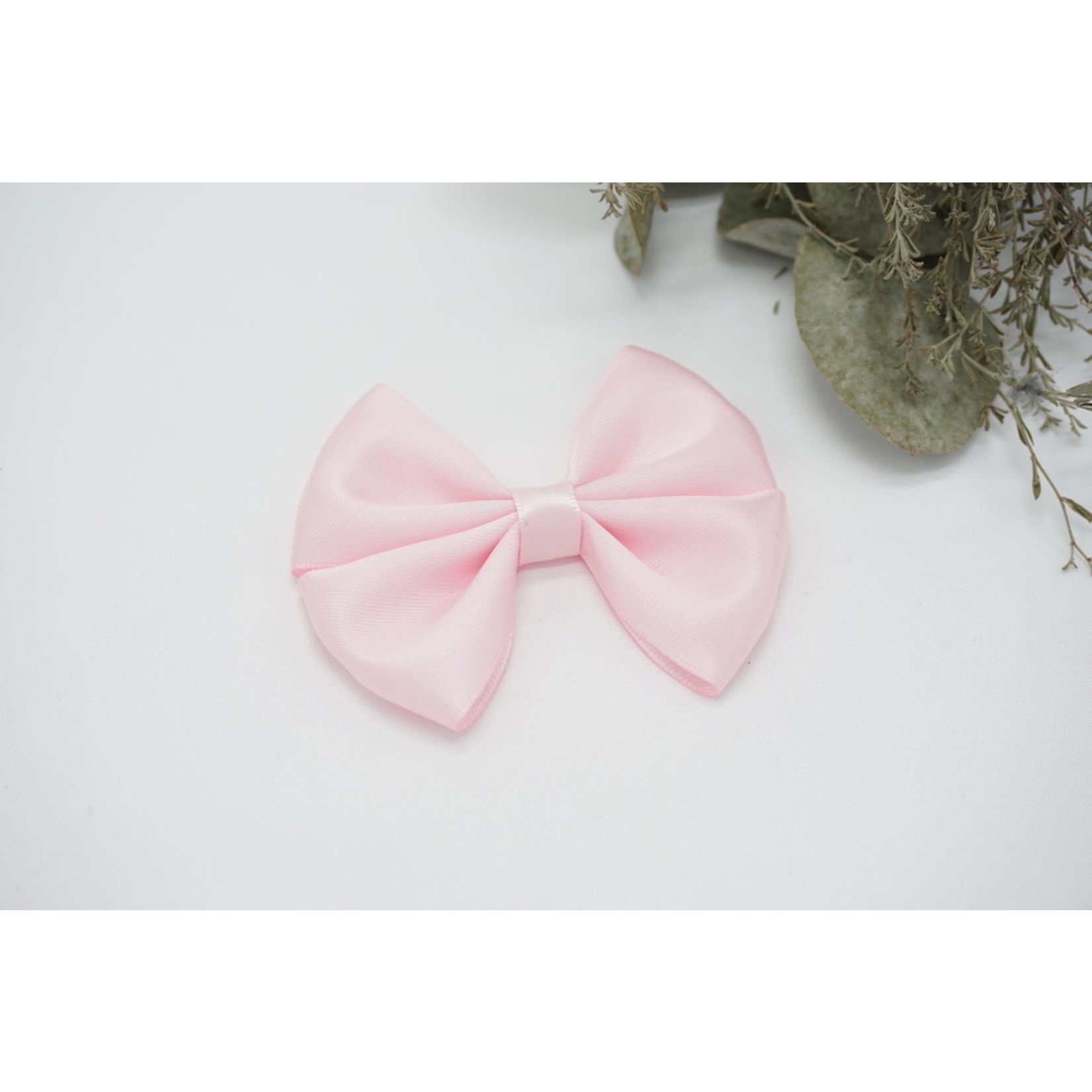 Petite Zara Copy of Satin Bow - Princess Pink 1