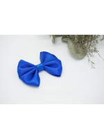 Petite Zara Satin Bow - Royal Blue