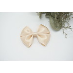 Petite Zara Satin Bow - Seashell