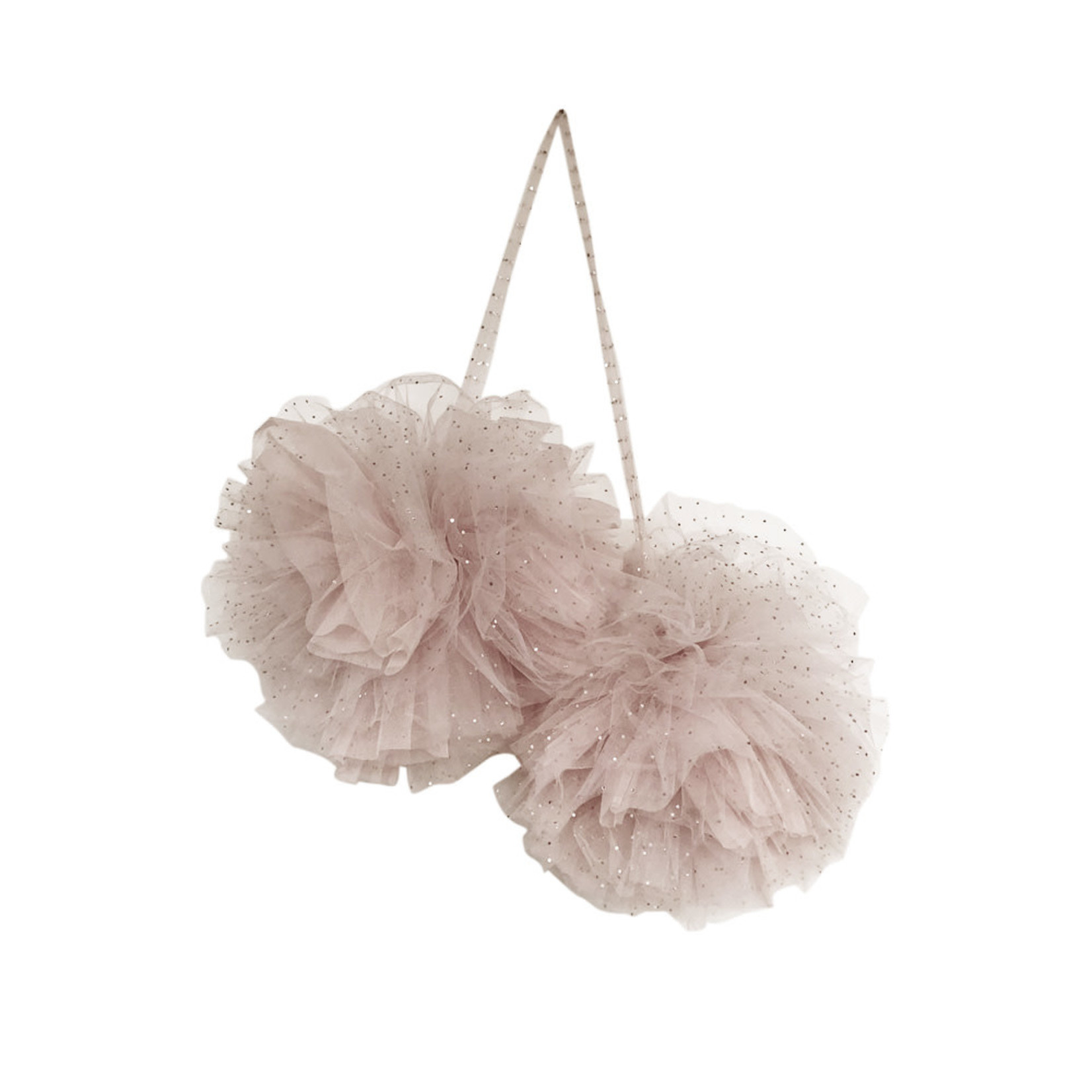 Spinkie Large Sparkle Pompom Champange