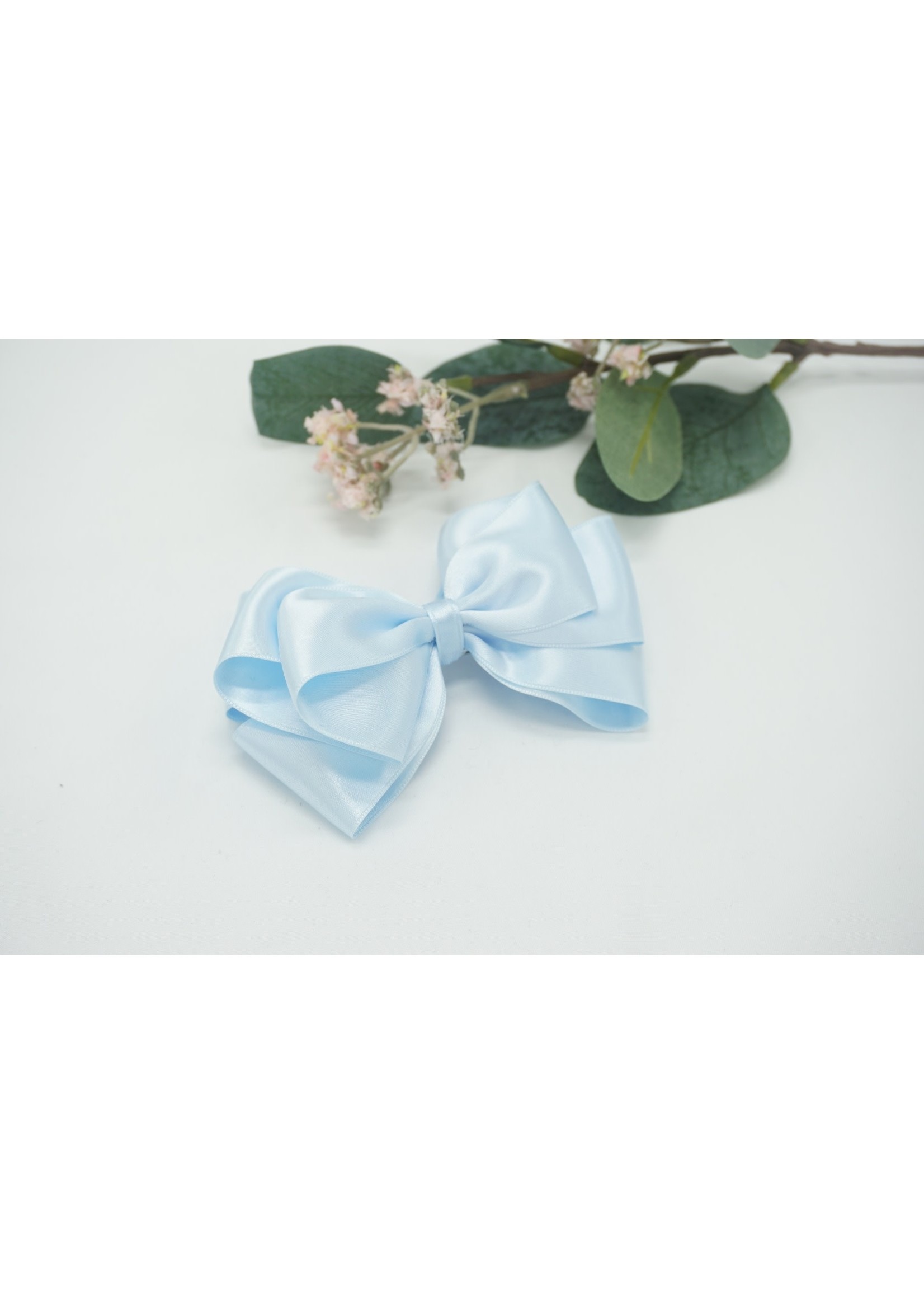 Petite Zara Butterfly Bow - Light Blue 12cm