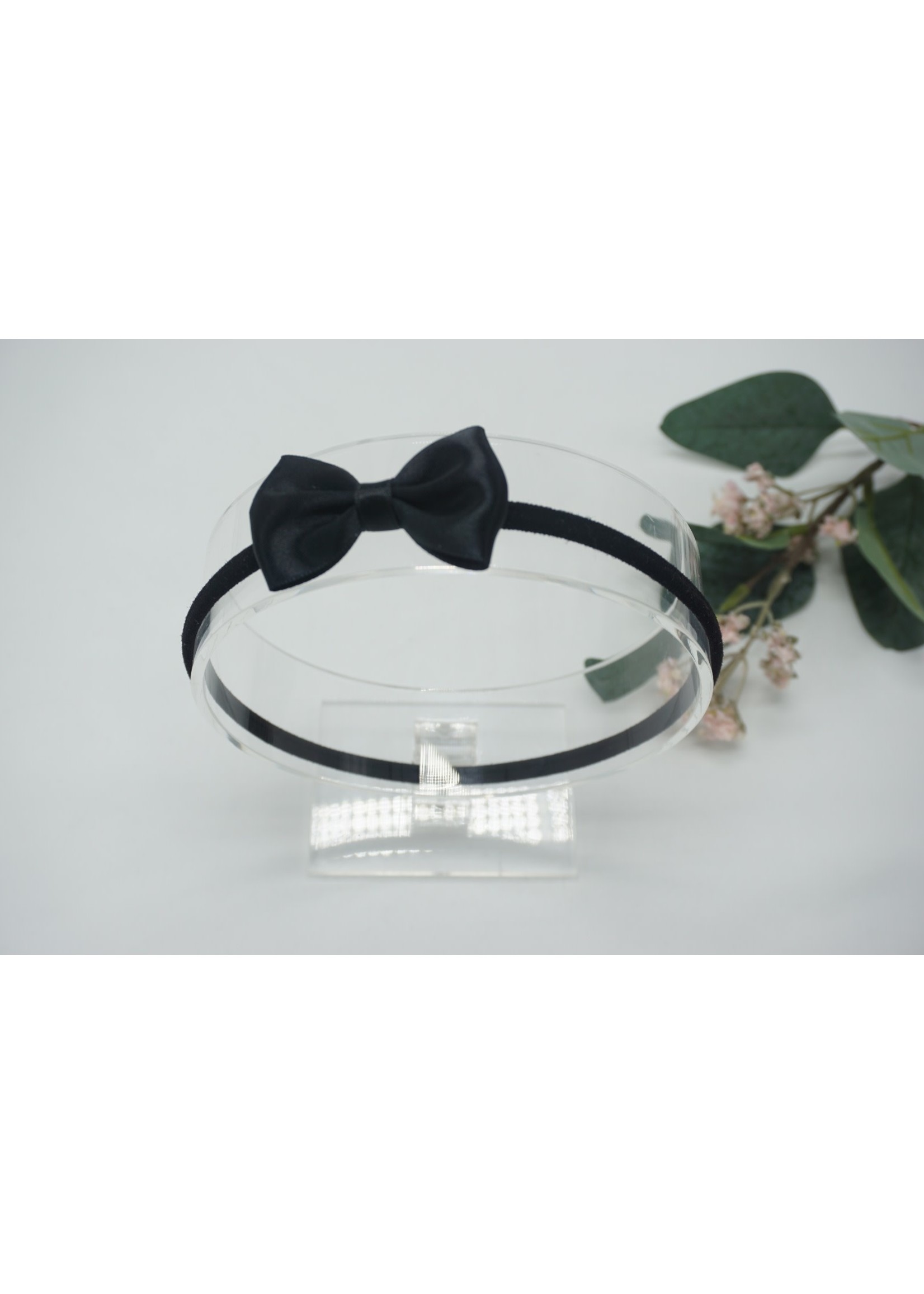 Newborn Hairbow Black