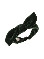 Diadeem Velvet Big Bow - Green