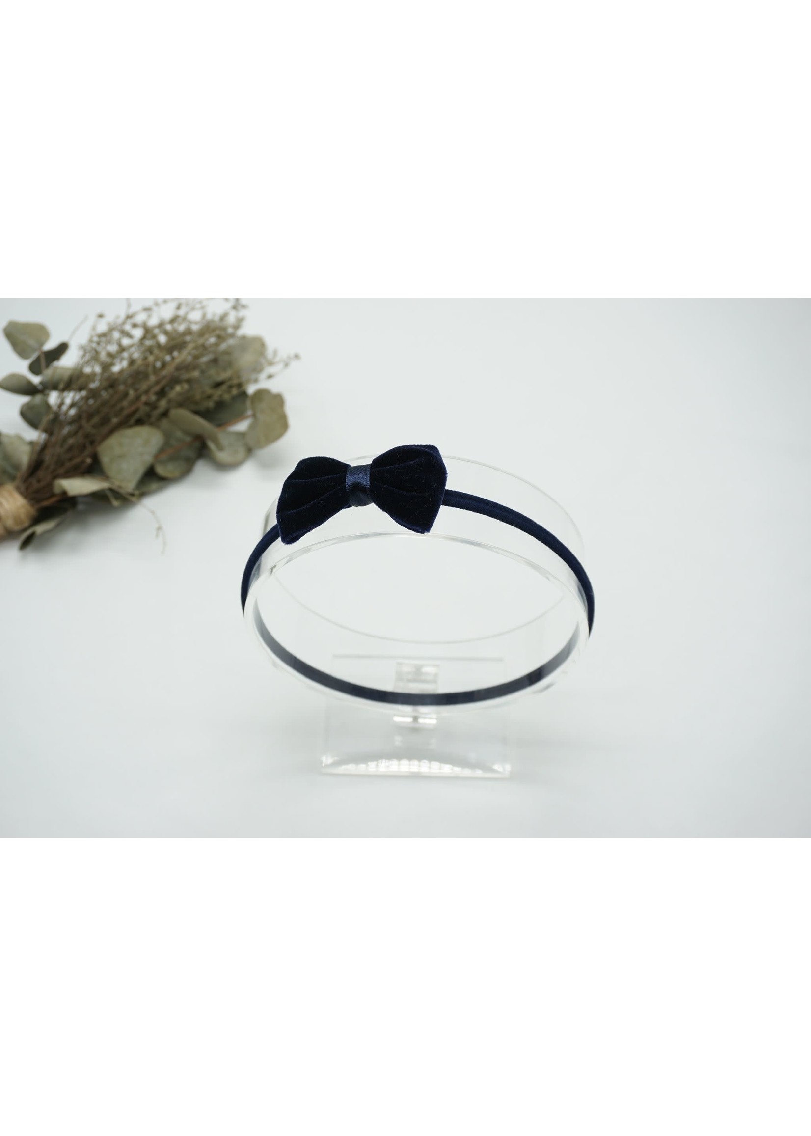 Newborn Hairbow Dark Blue