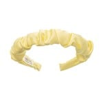 Hairband Scrunchie Satin - Pale Yellow