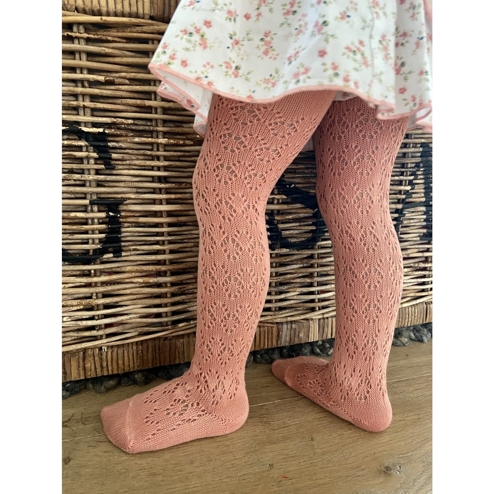 Condor Openwork Tight - Peony