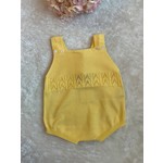 Wedoble Romper knitted yellow - Wedoble