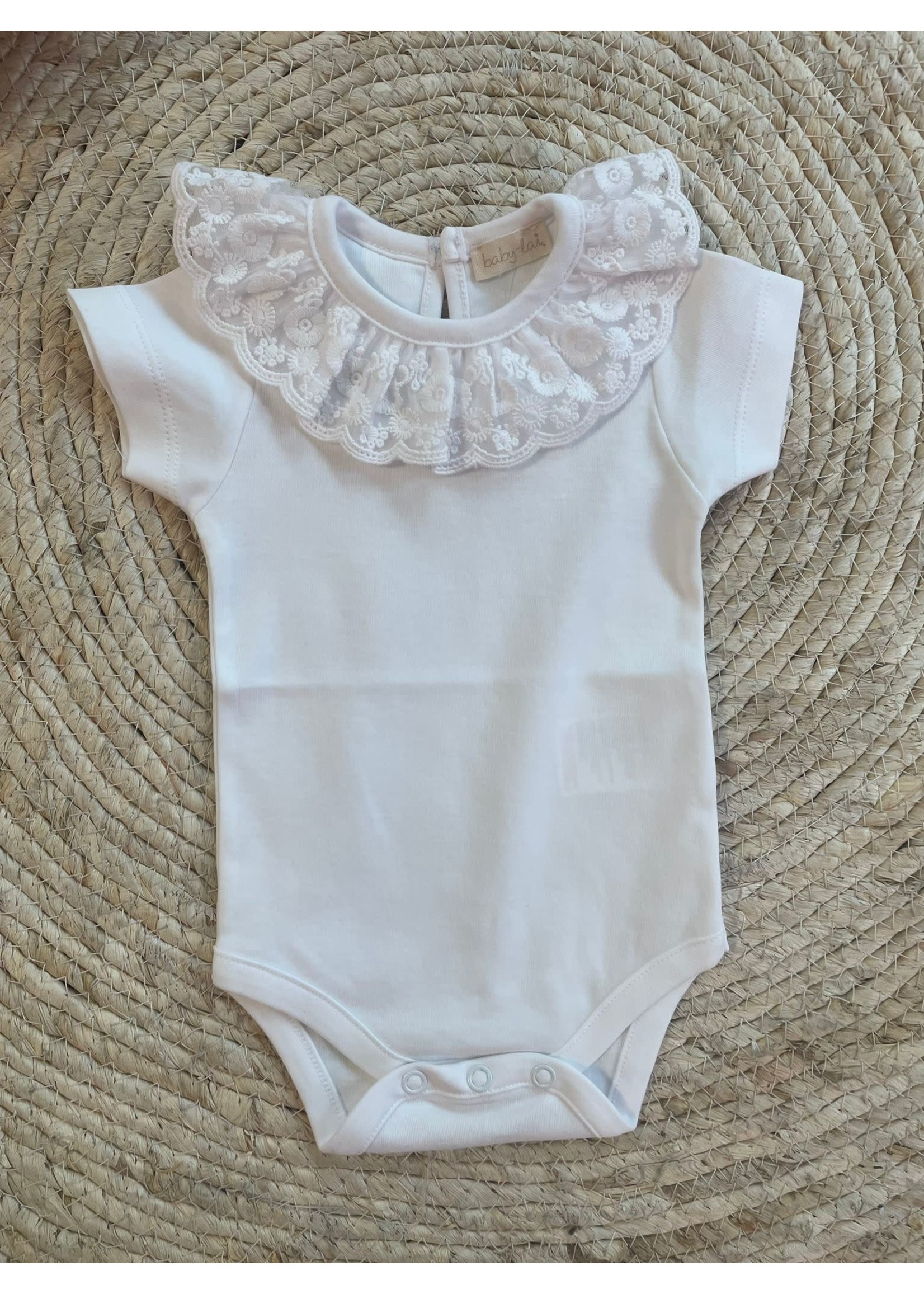 Laivicar Romper Lace White - Laivicar