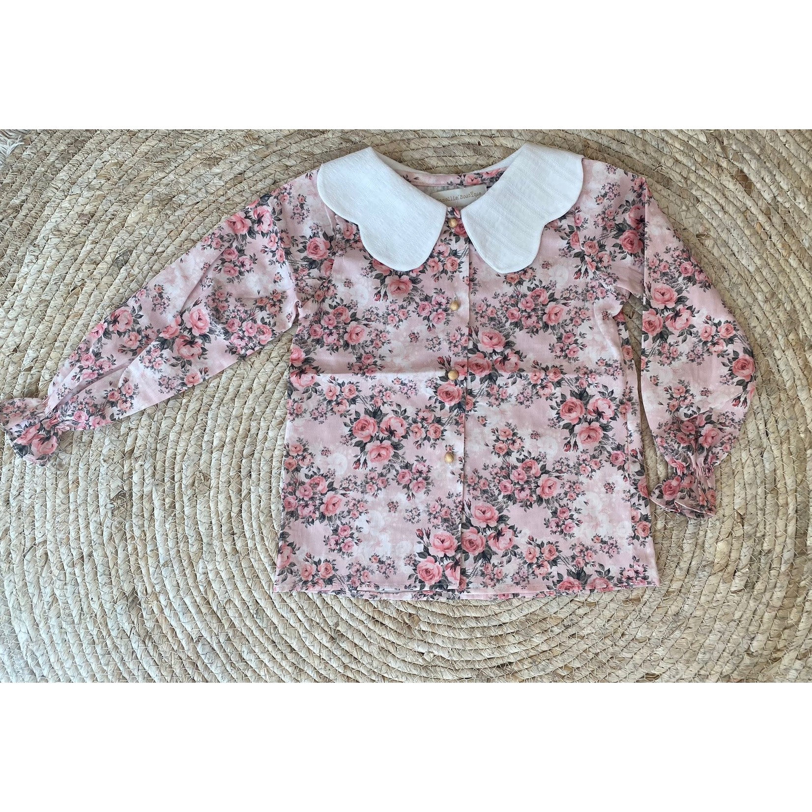 Petite Zara Blouse Roses Lexi - Petite 
