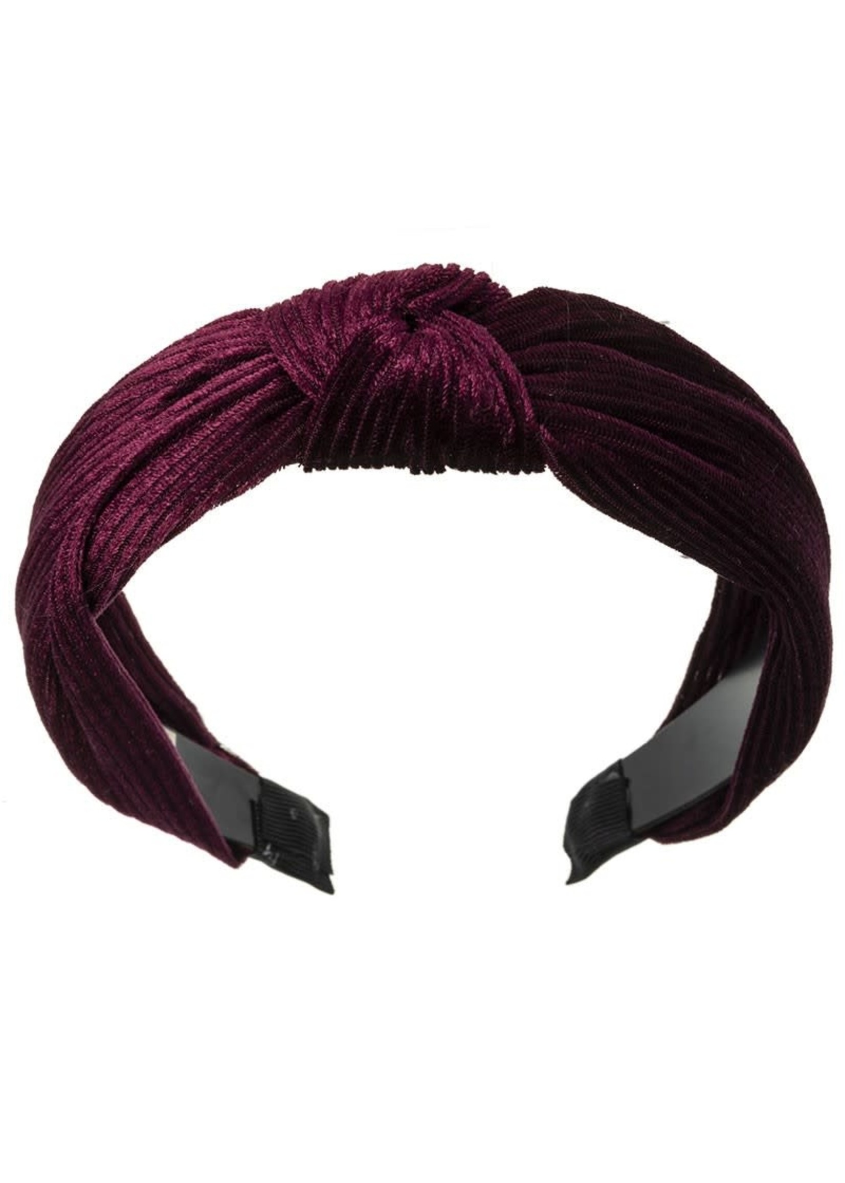 Siena Diadeem Burgundy Knotted