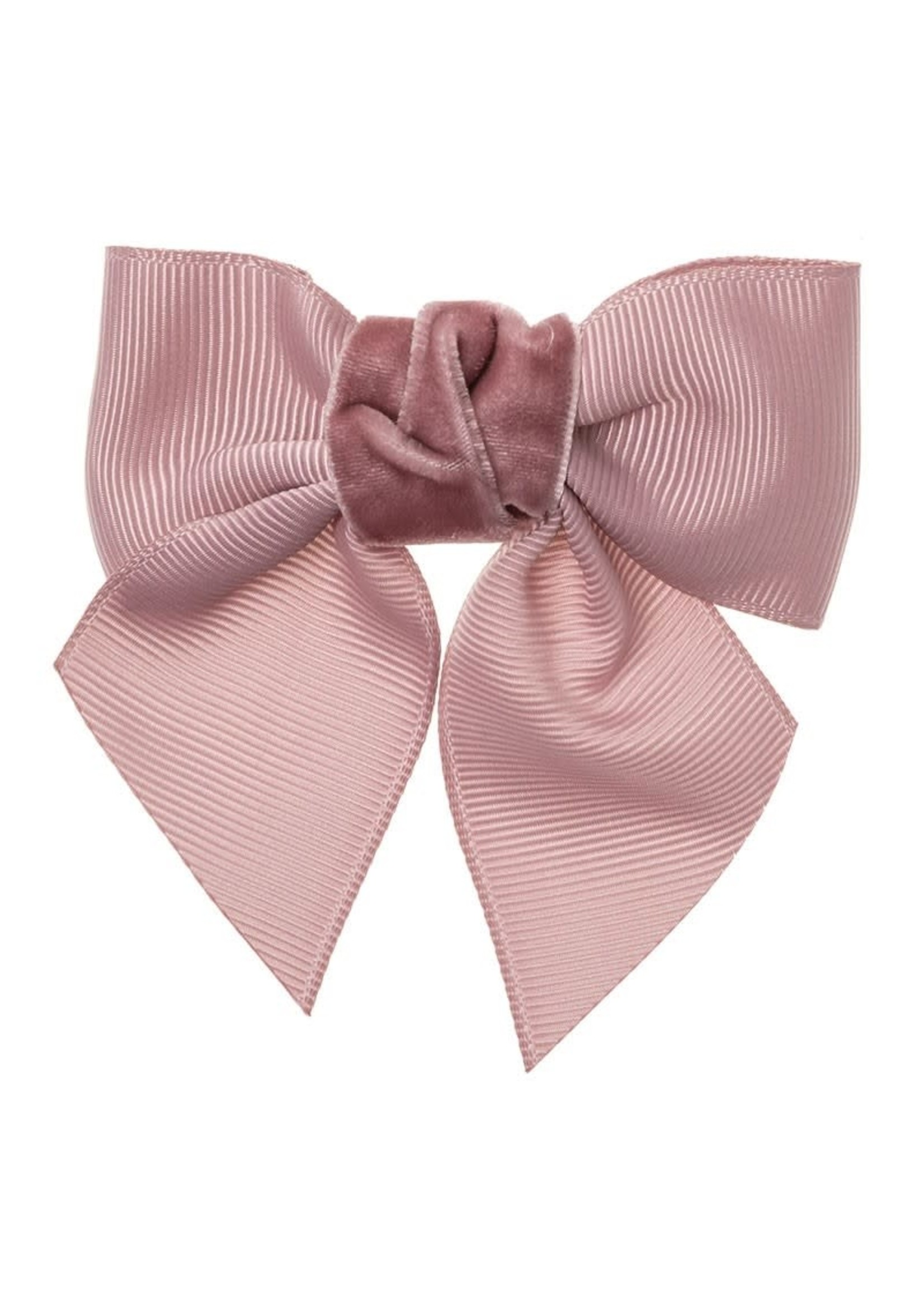 Siena Bow with velvet Pale Pink
