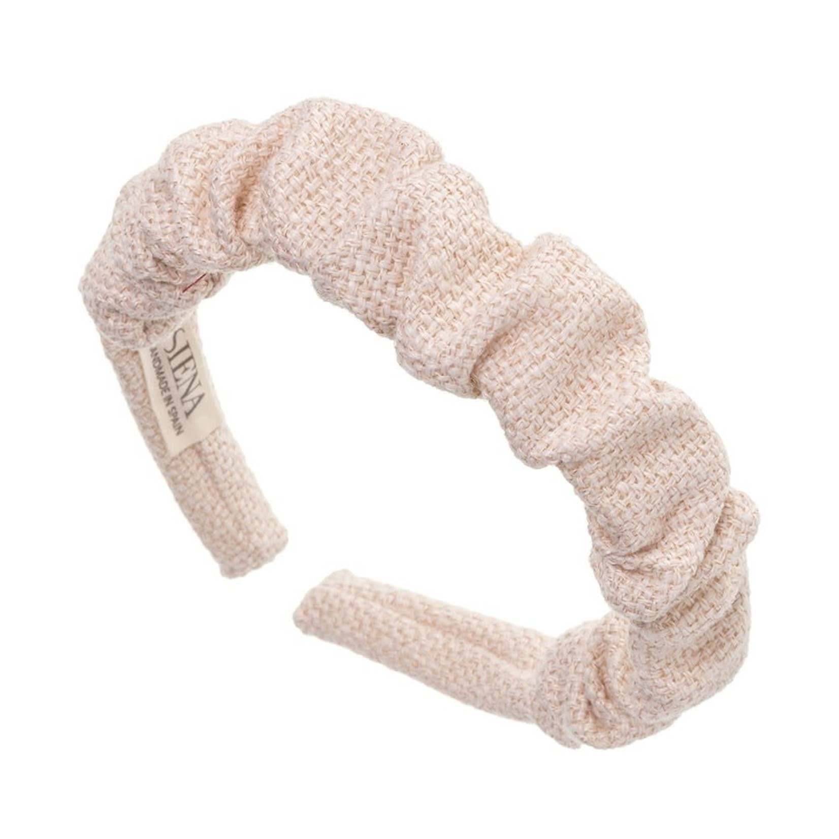 Hairband Scrunchie -  Cream
