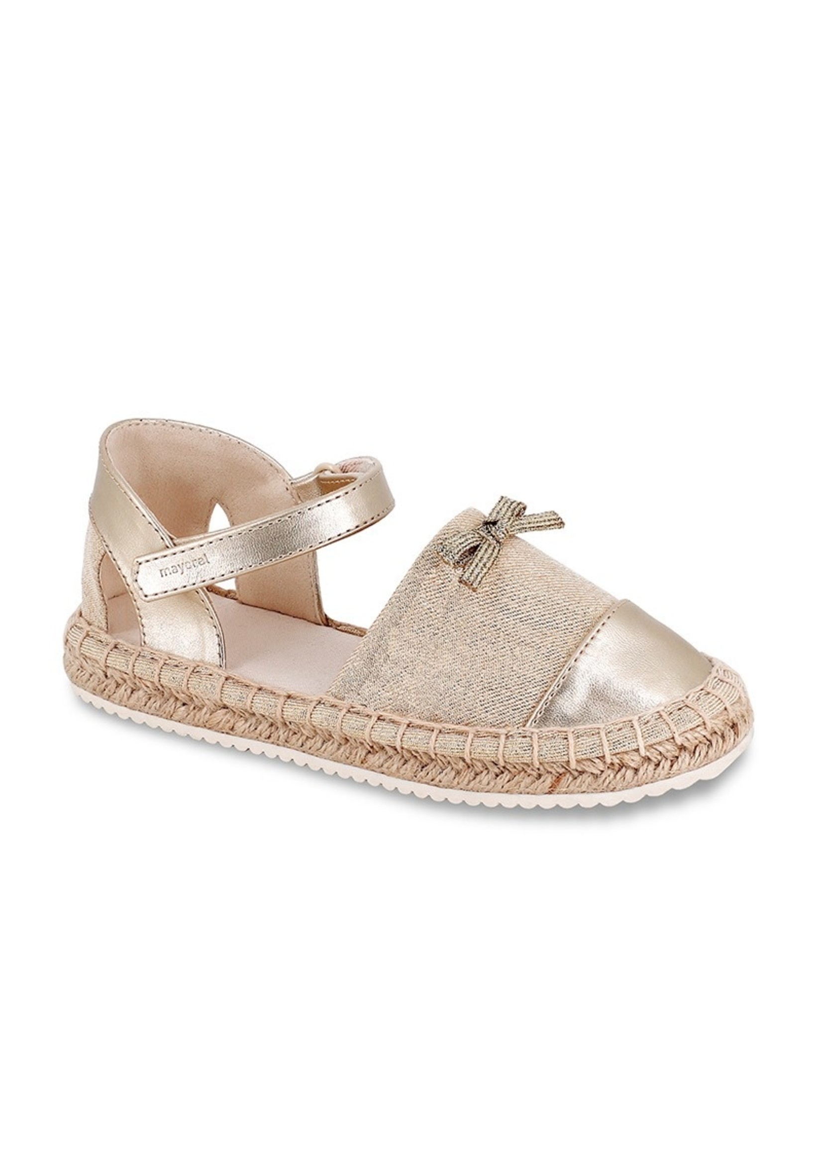 Mayoral Sandal Jute Beige/Gold - Mayoral