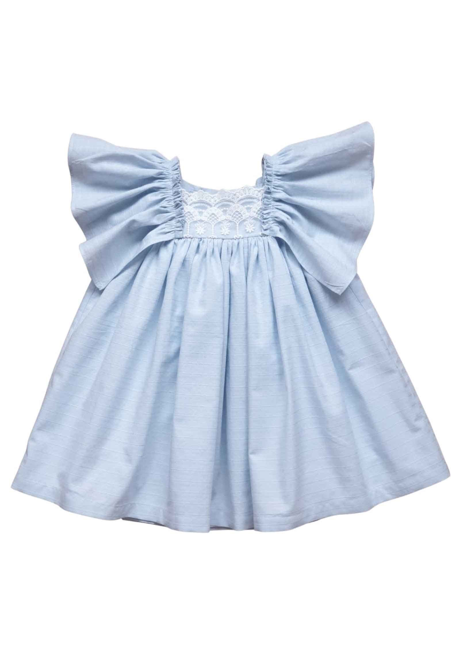 Petite Zara Dress Baby Blue - Petite Zara