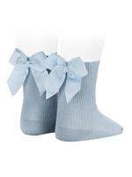 Condor Socks Glitter with Bow - Blue