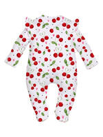 Little Pie Sleepsuit Cherry - Little Pie