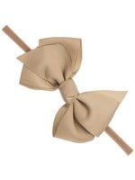 Siena Baby headband Largebow Beige