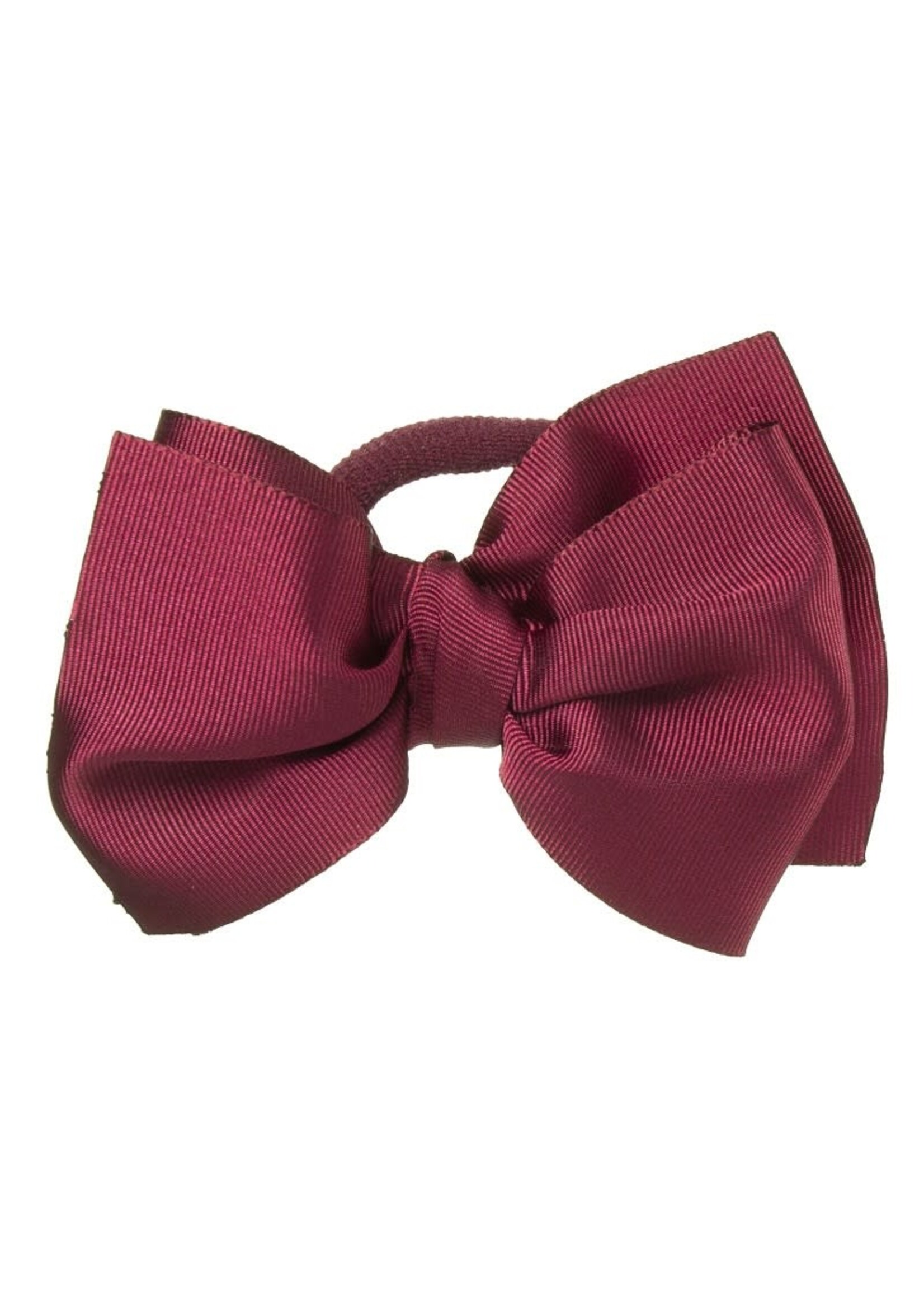 Siena Big Bow Elastic Burgundy