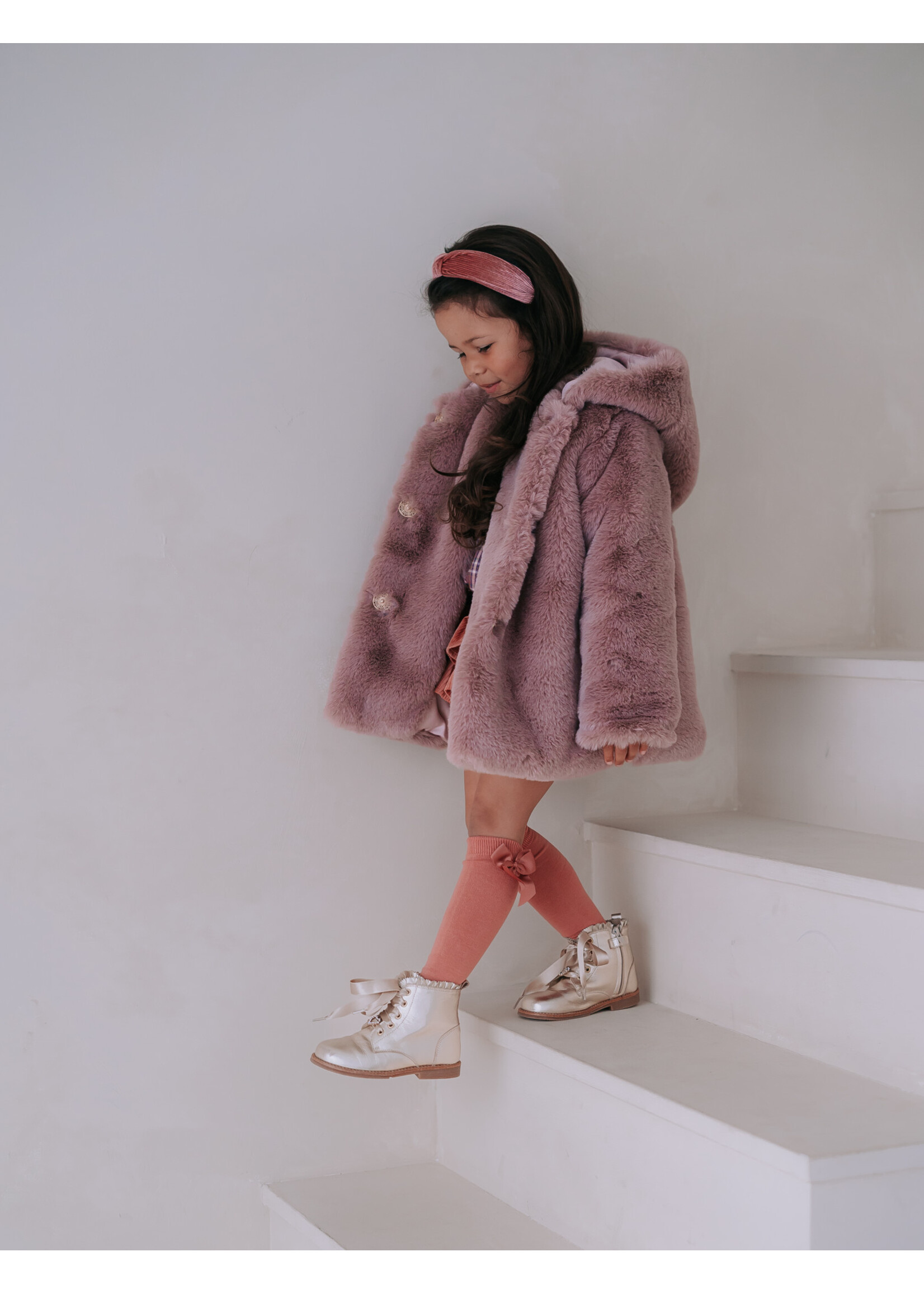 Pink coat zara deals