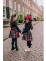 Petite Zara Tartan Navy - Abel&Lula