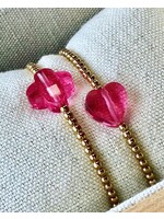 Bracelet Set Fuchsia Love