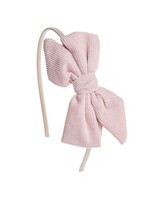 Siena Diadeem Bow Rib Pale Pink - Siena