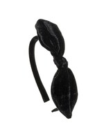 Siena Velvet Knotted Black - Siena