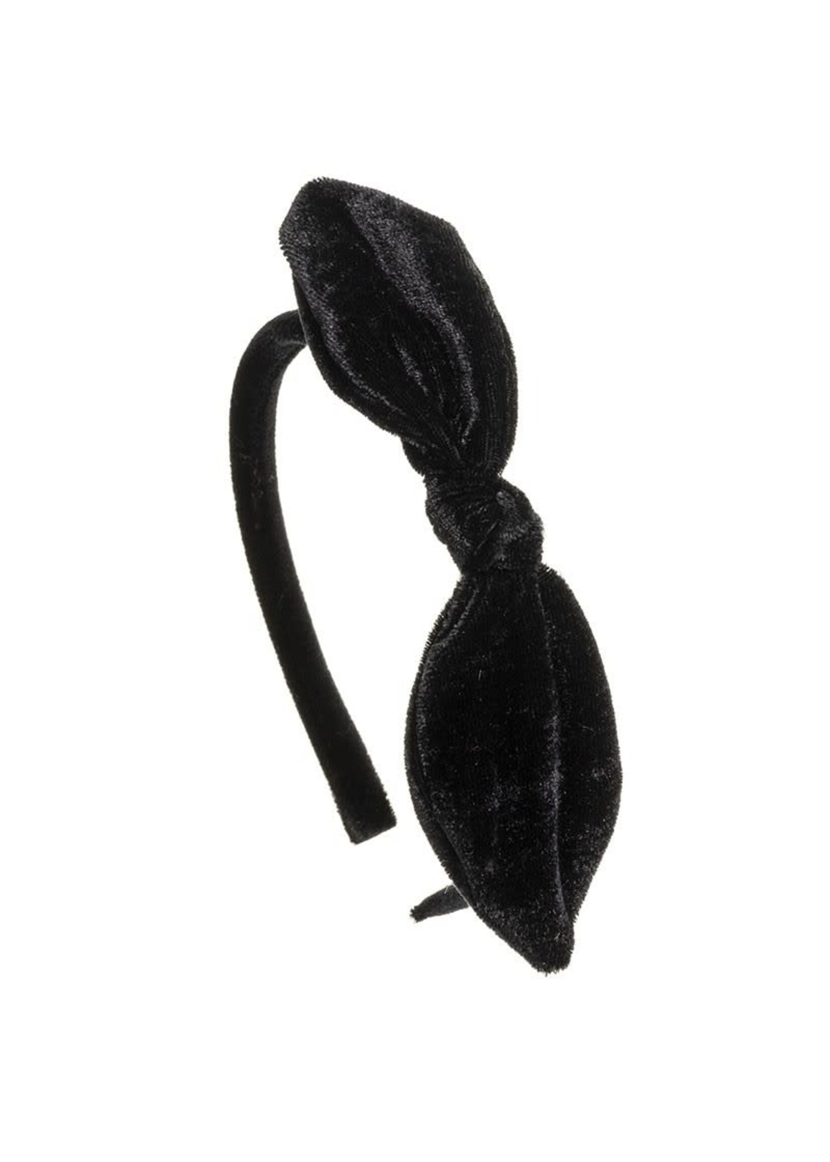 Siena Velvet Knotted Black - Siena