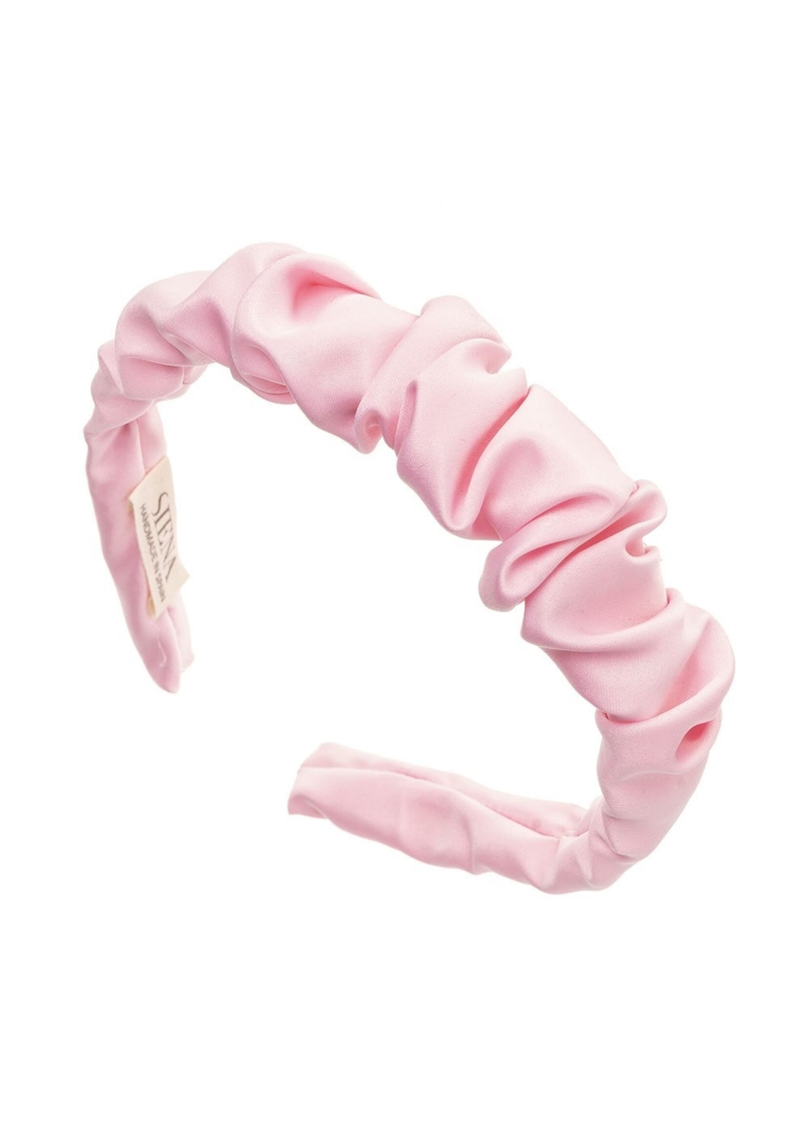 Siena Hairband Scrunchie Satin - Pink