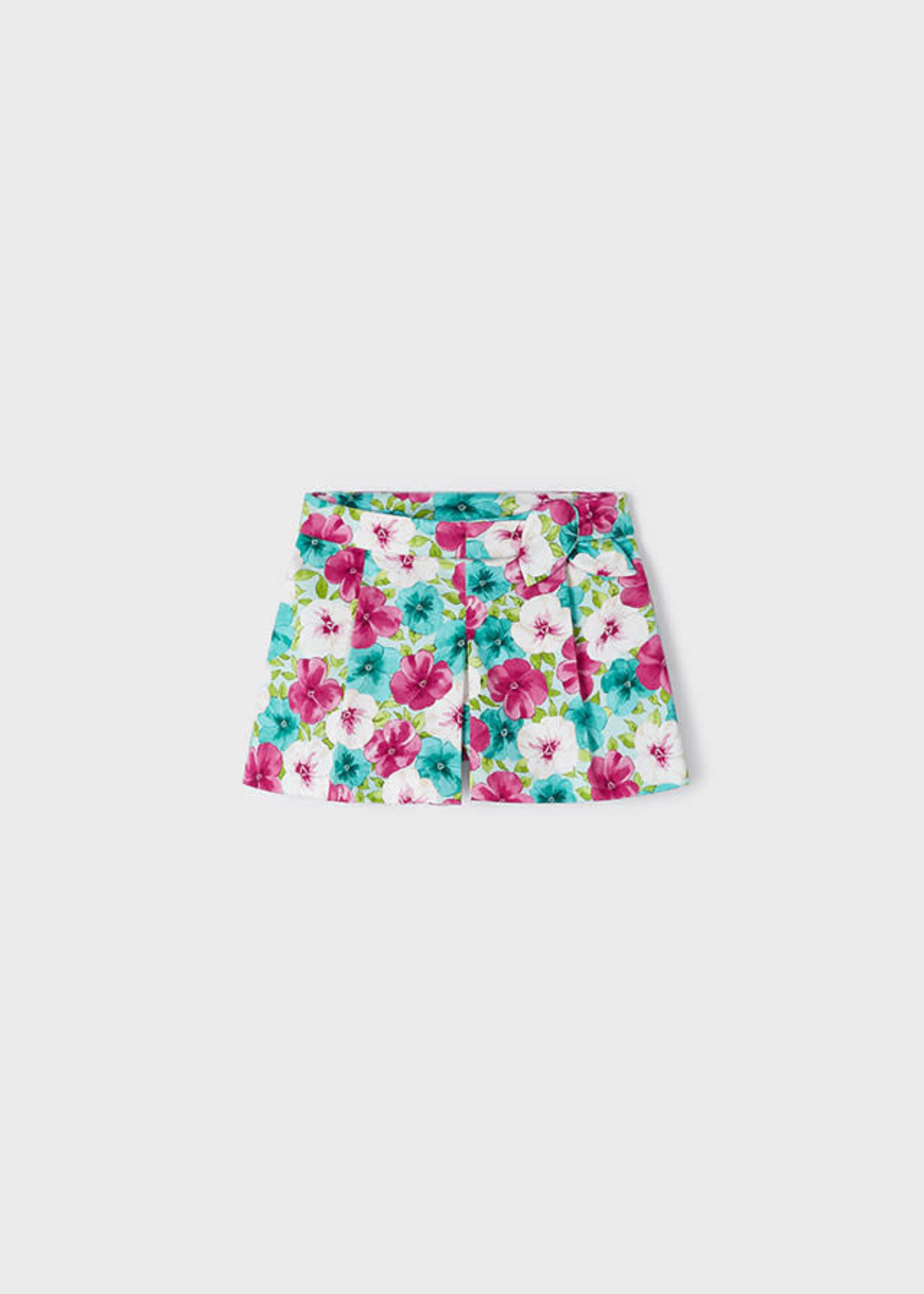 Mayoral Satin Pants Flowers - Mayoral