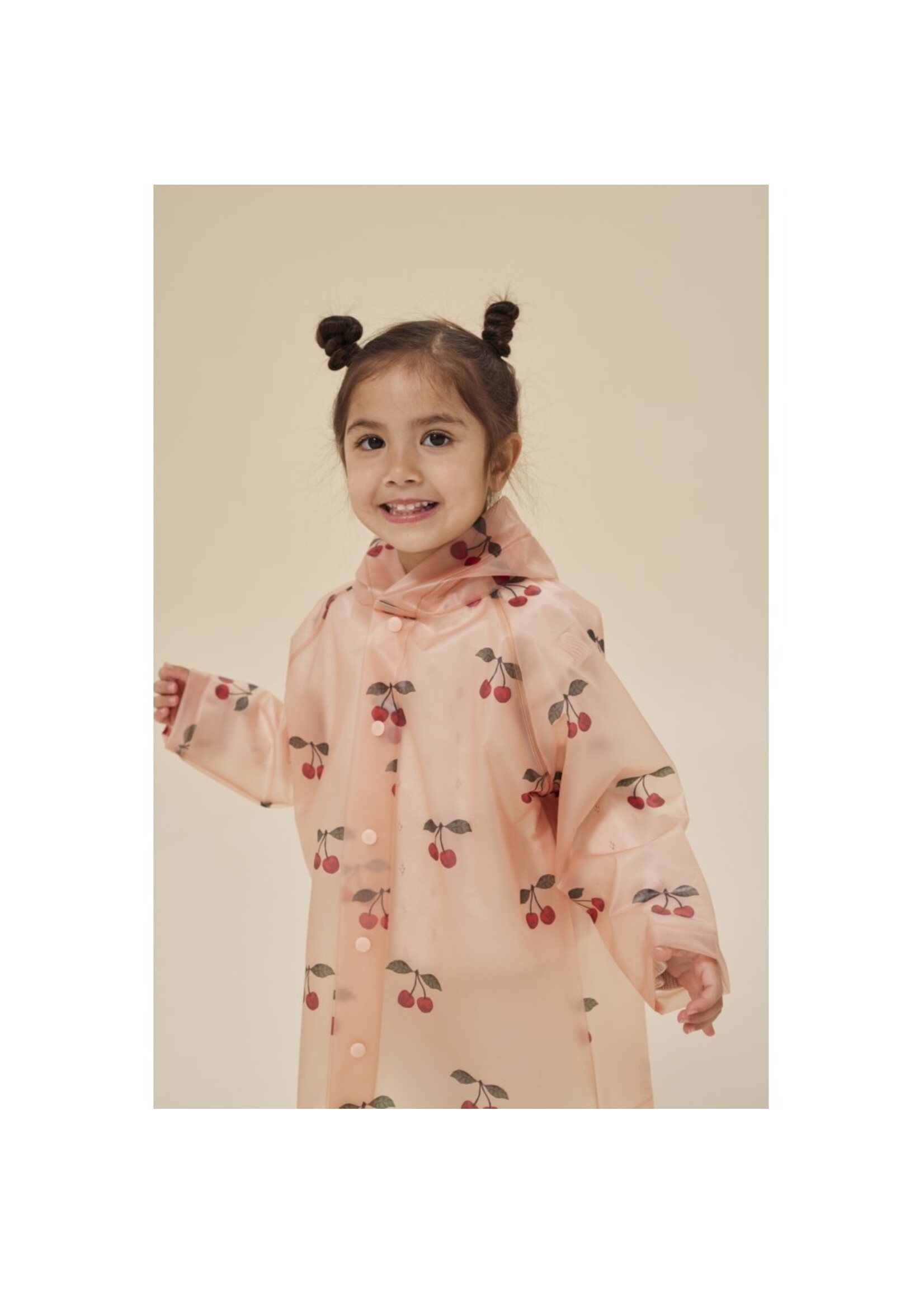 Konges Slojd Raincoat Cherry - Konges Slojd