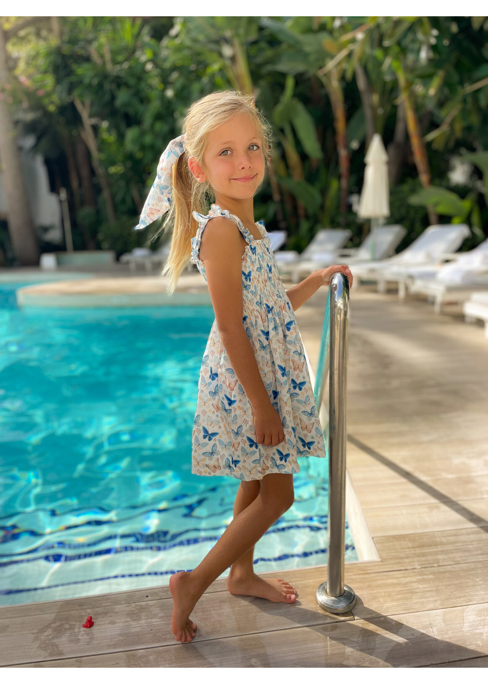 Petite Zara Beachdress Butterfly