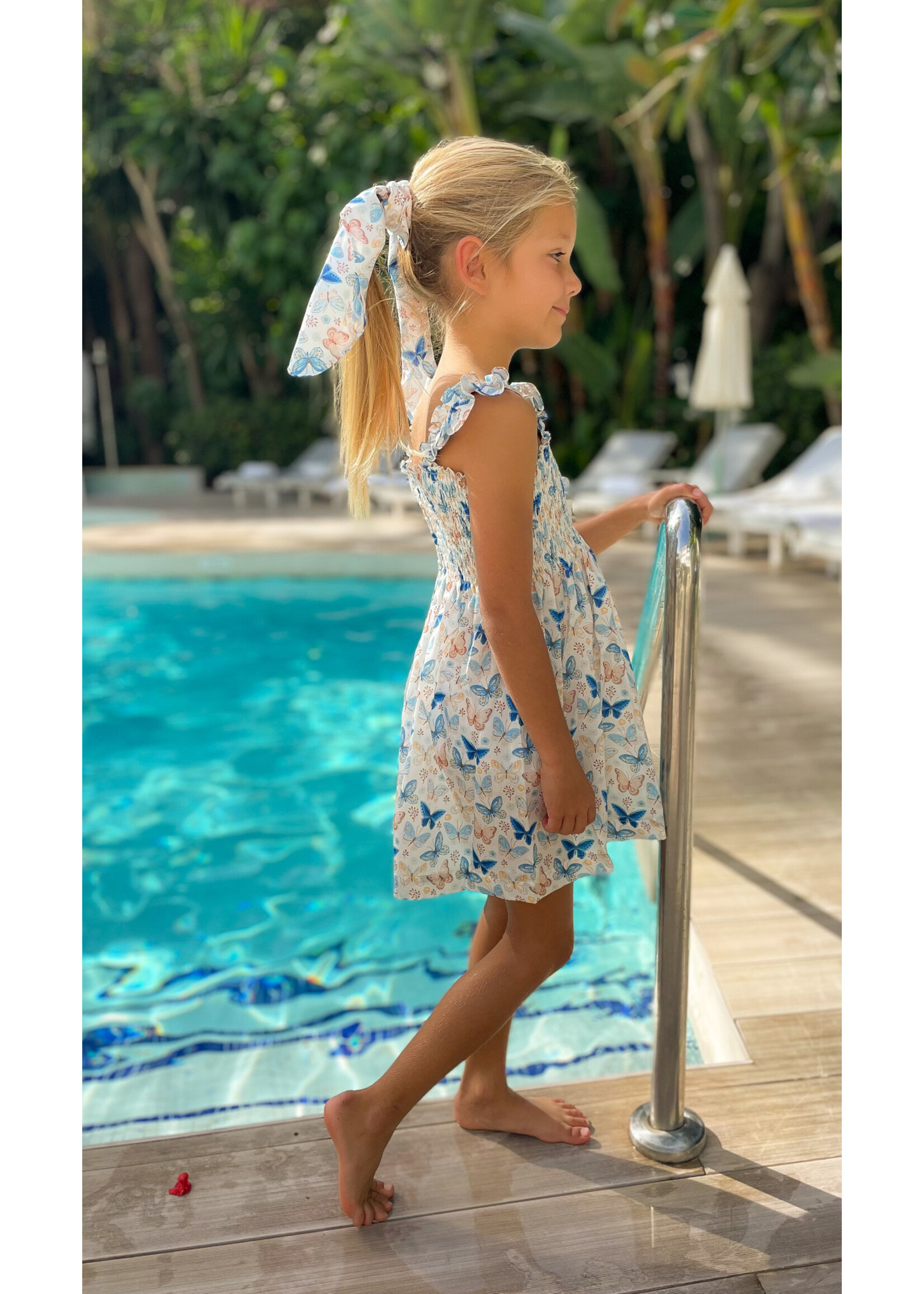 Petite Zara Beachdress Butterfly