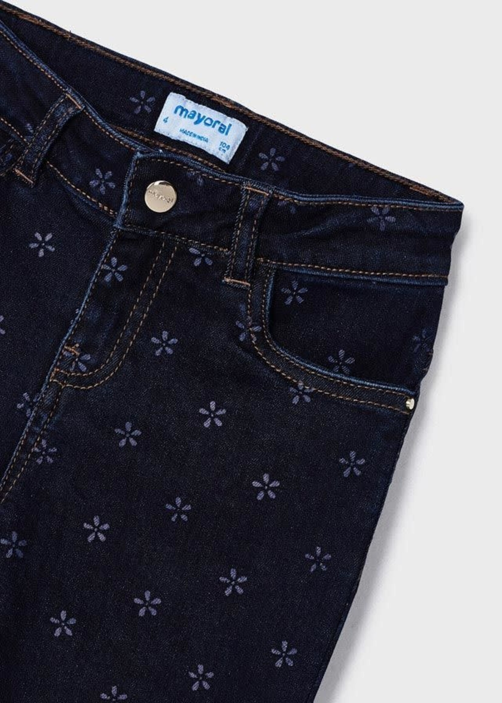 Mayoral Flower Jeans - Mayoral