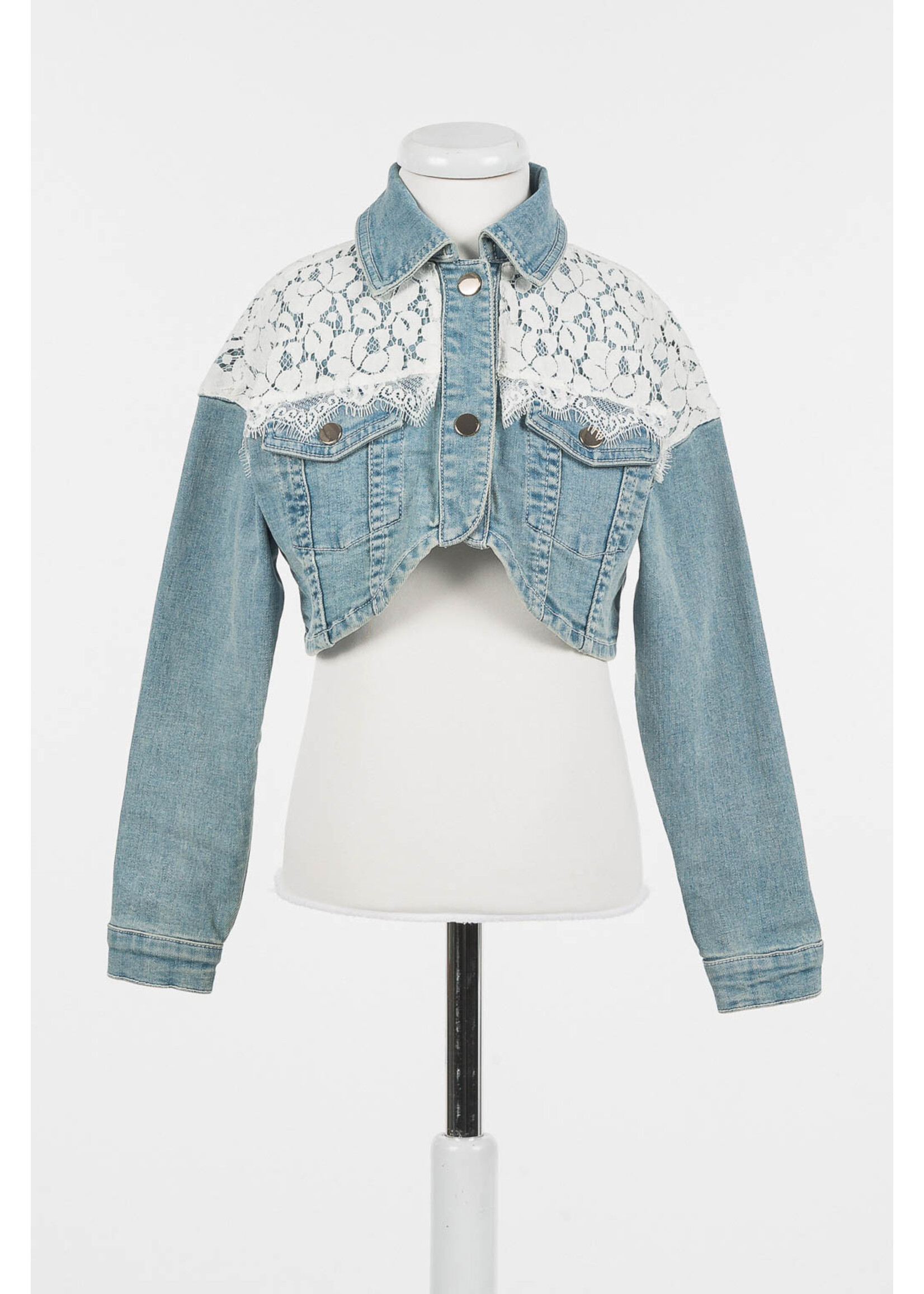 Twinset Jacket Lace Demin - Twinset