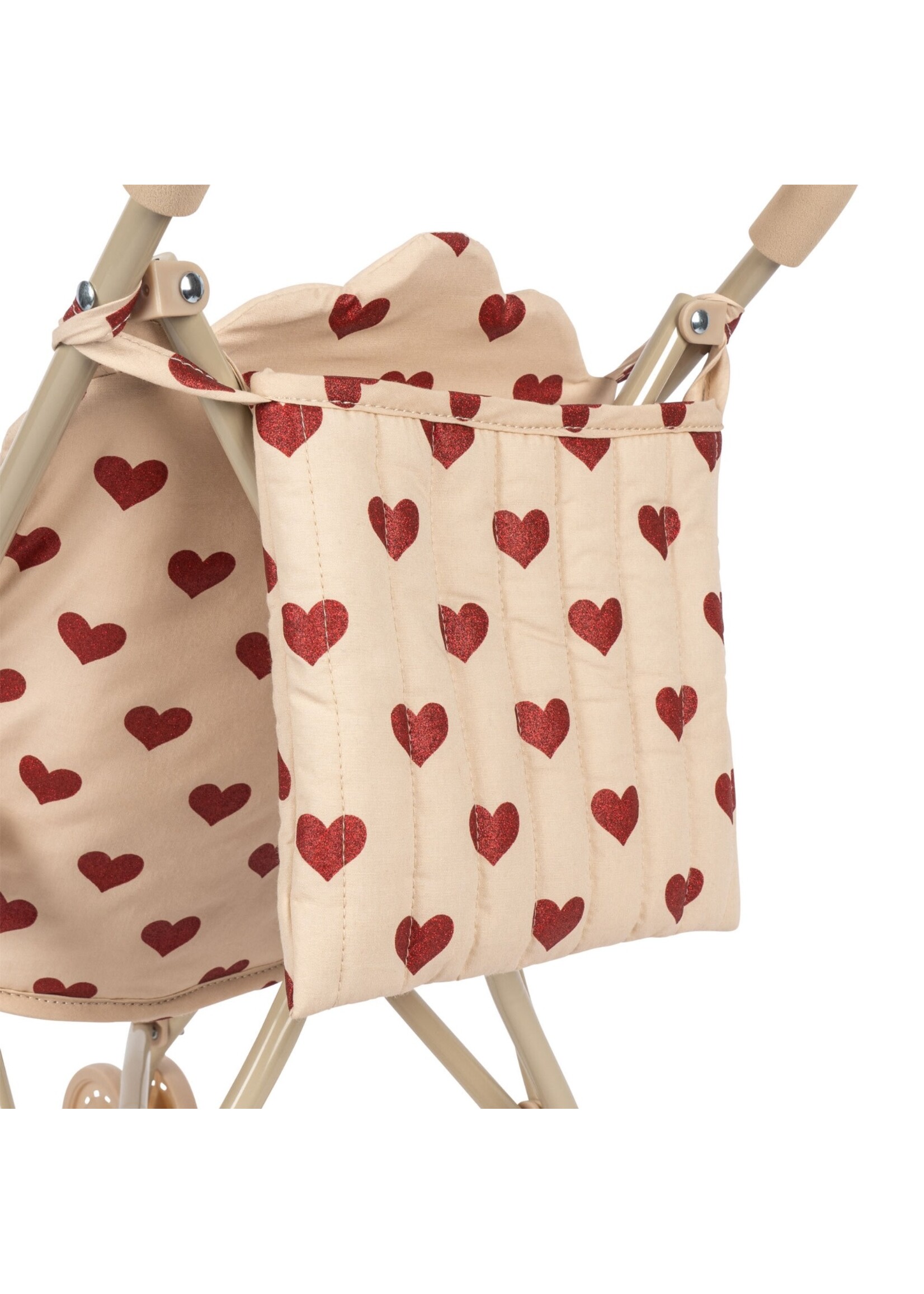 Konges Slojd Doll Stroller Hearts - Konges Slojd