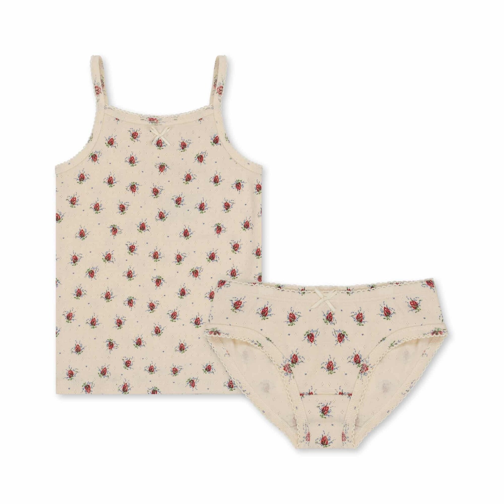 Konges Slojd Set Underwear Vita Rosa - Konges Slojd
