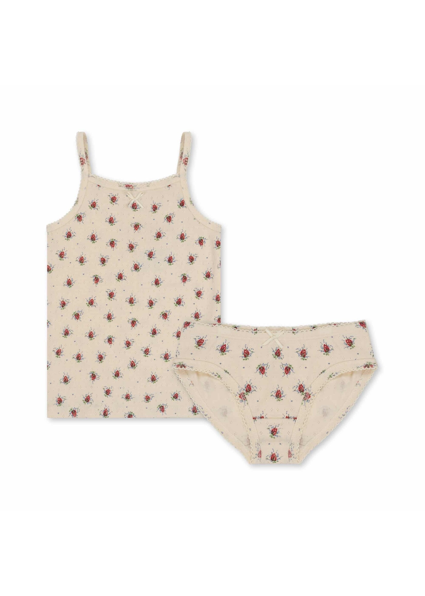 Konges Slojd Set Underwear Vita Rosa - Konges Slojd