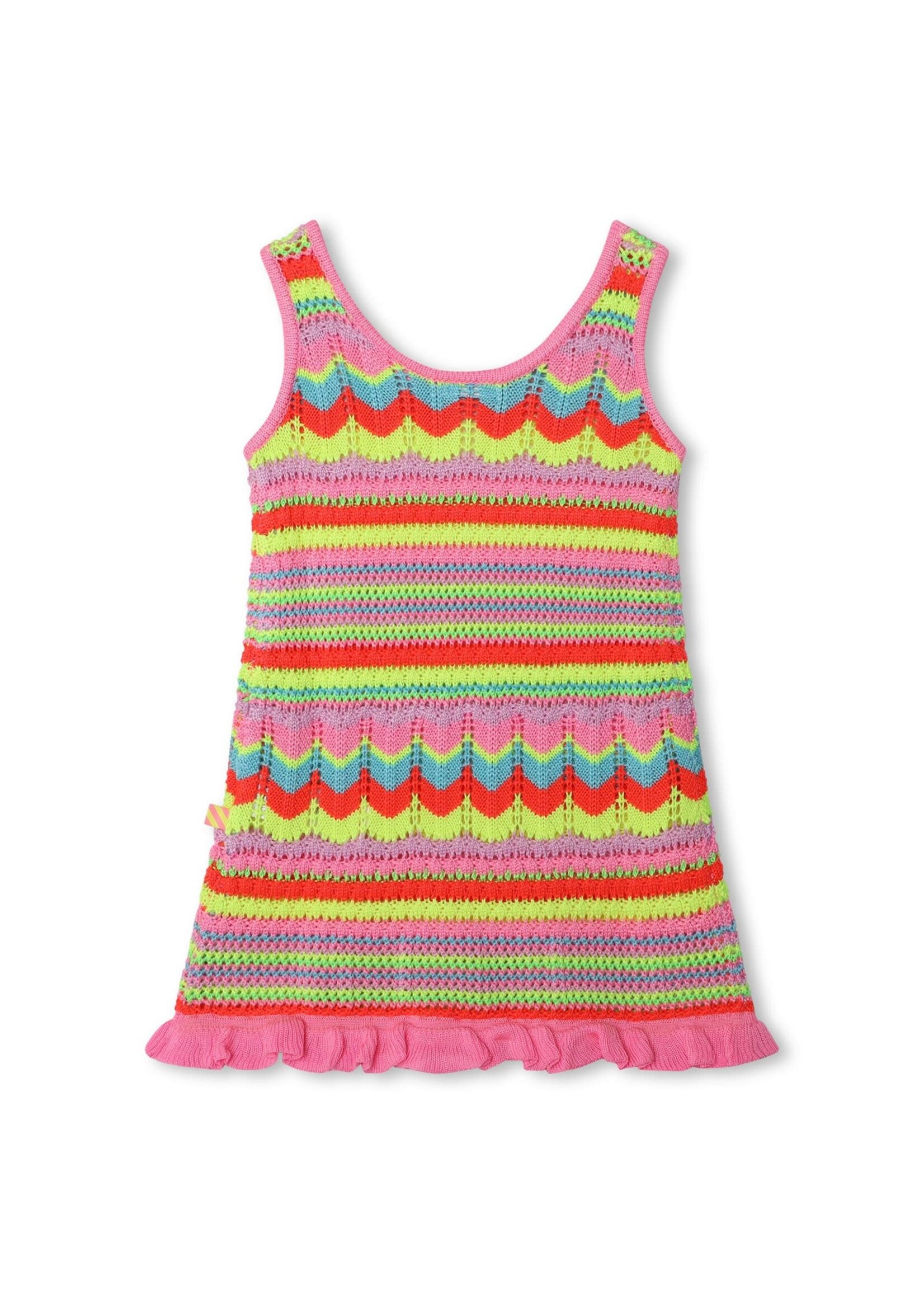 Billie Blush Dress Knitted Rainbow - Billie Blush