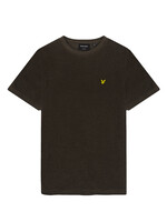 Lyle & Scott Shirt Towelling Olive - Lyle & Scott