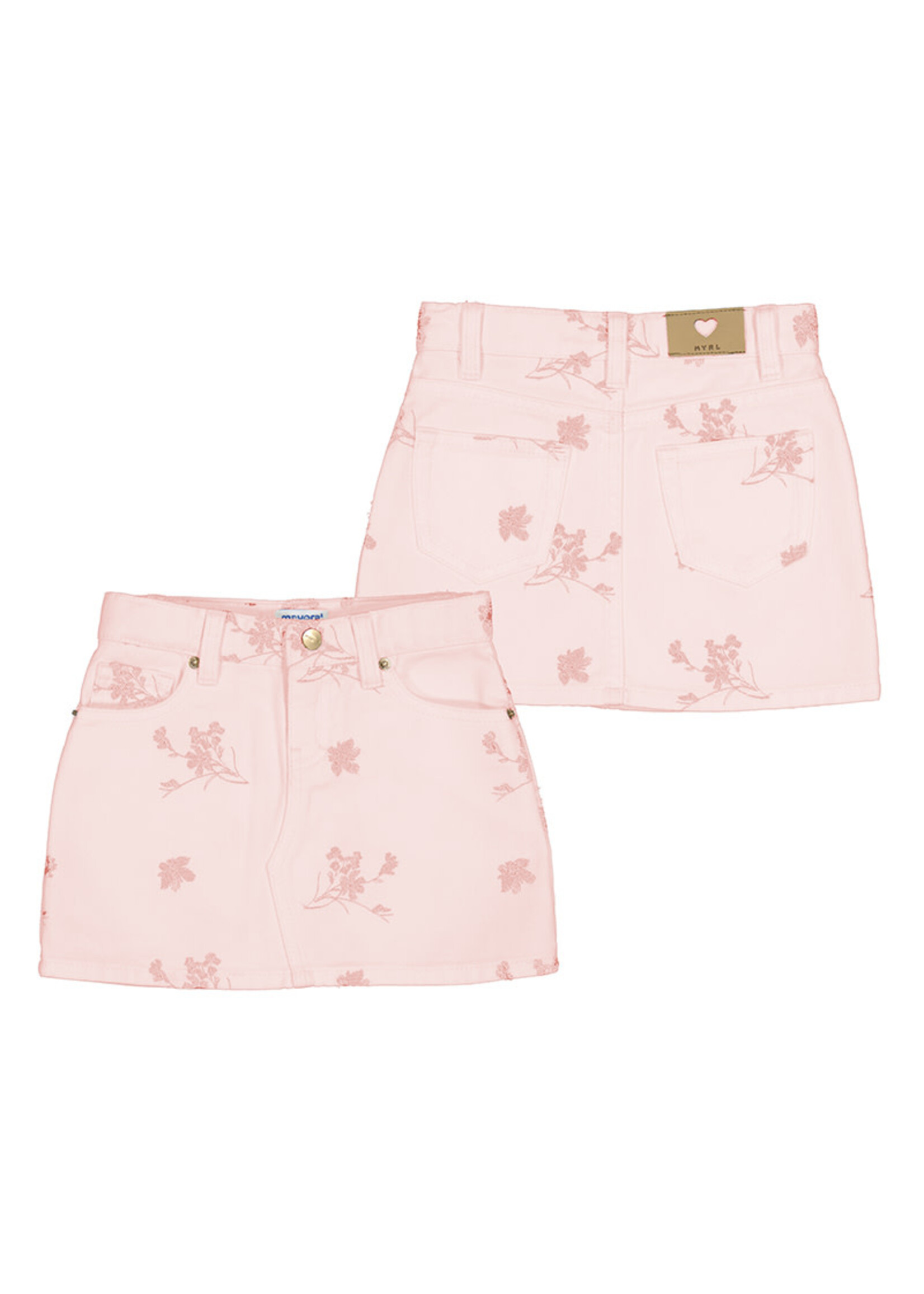 Mayoral Skirt Flower Pink - Mayoral