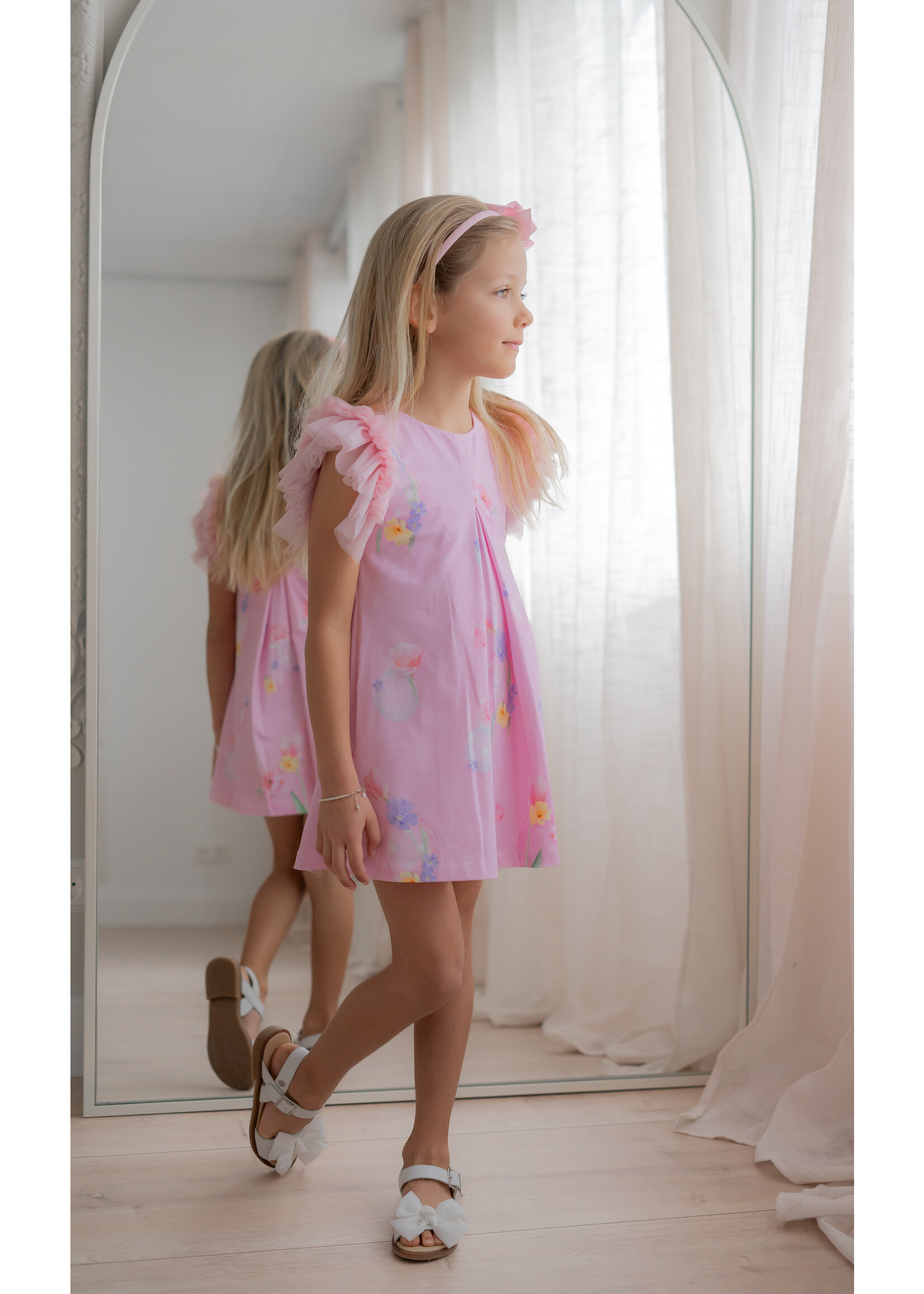 Lapin House Dress Pink Bubble - Lapin House