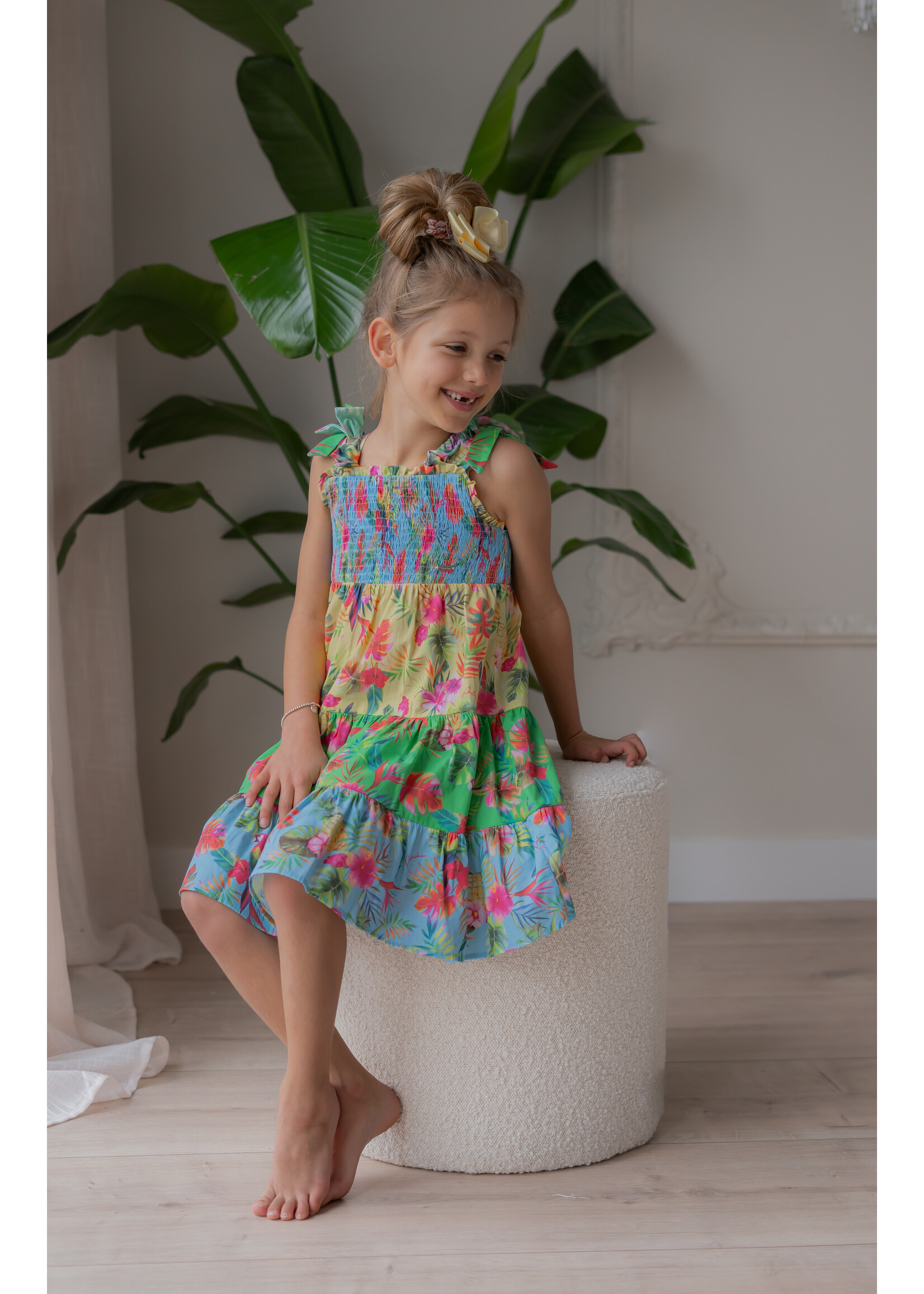 Patachou Beach dress Florals - Patachou