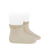 Condor Socks with Openwork  - Linnen