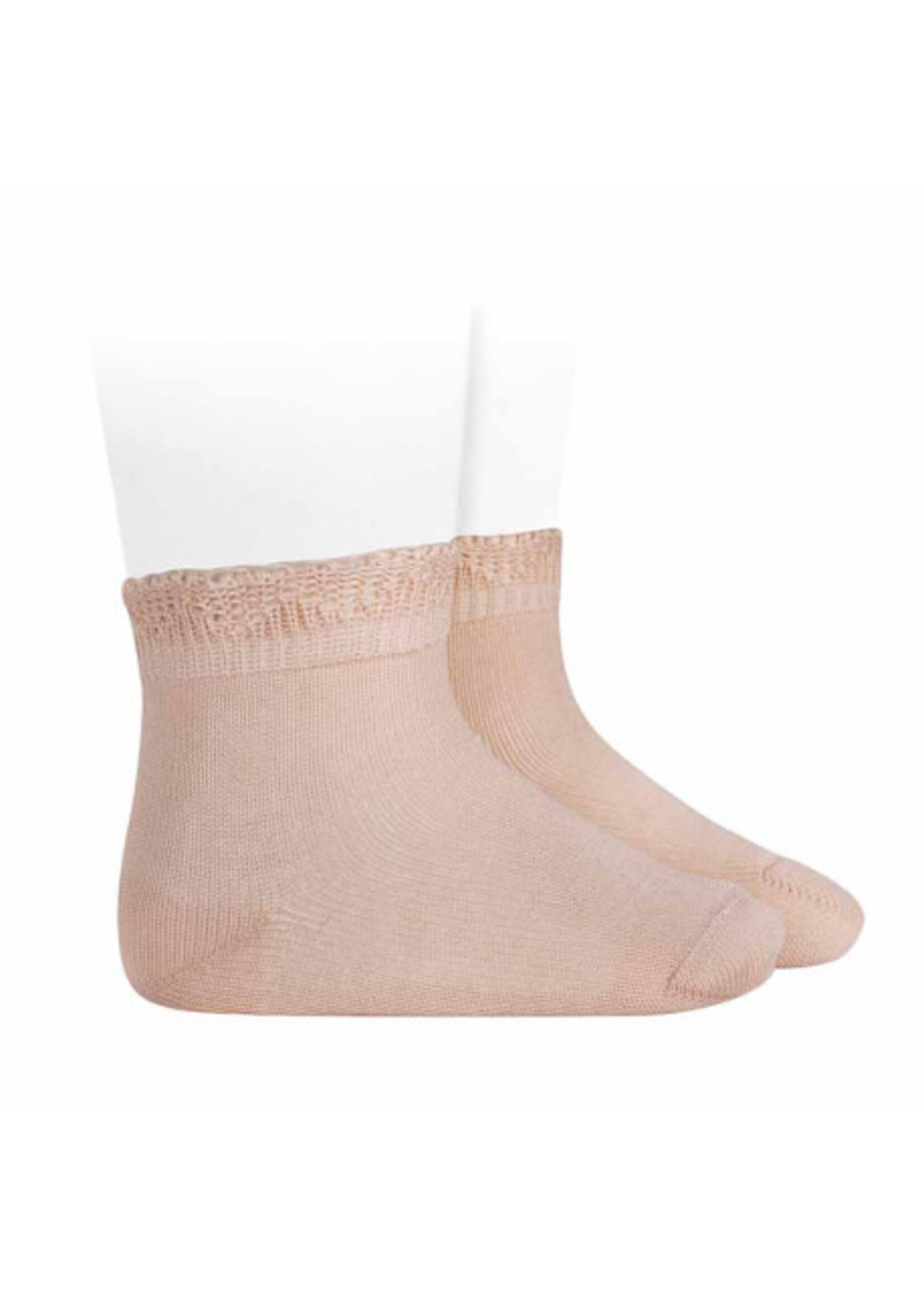 Condor Socks with Openwork  - Nude