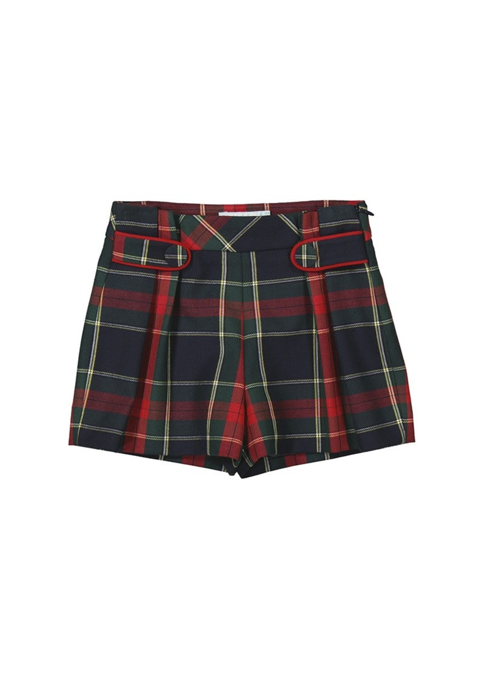 Abel & Lula Plaid Short Marino - Abel&Lula