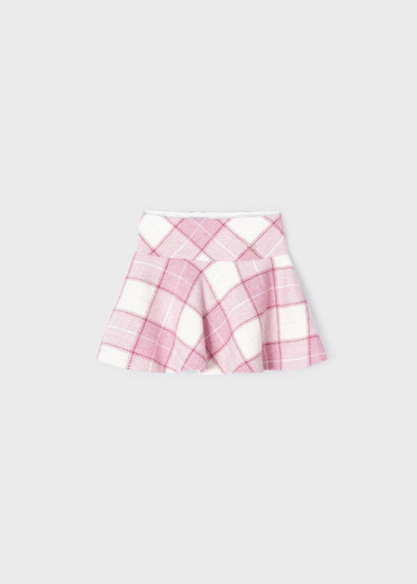 Mayoral Plaid Skirt Pink - Mayoral