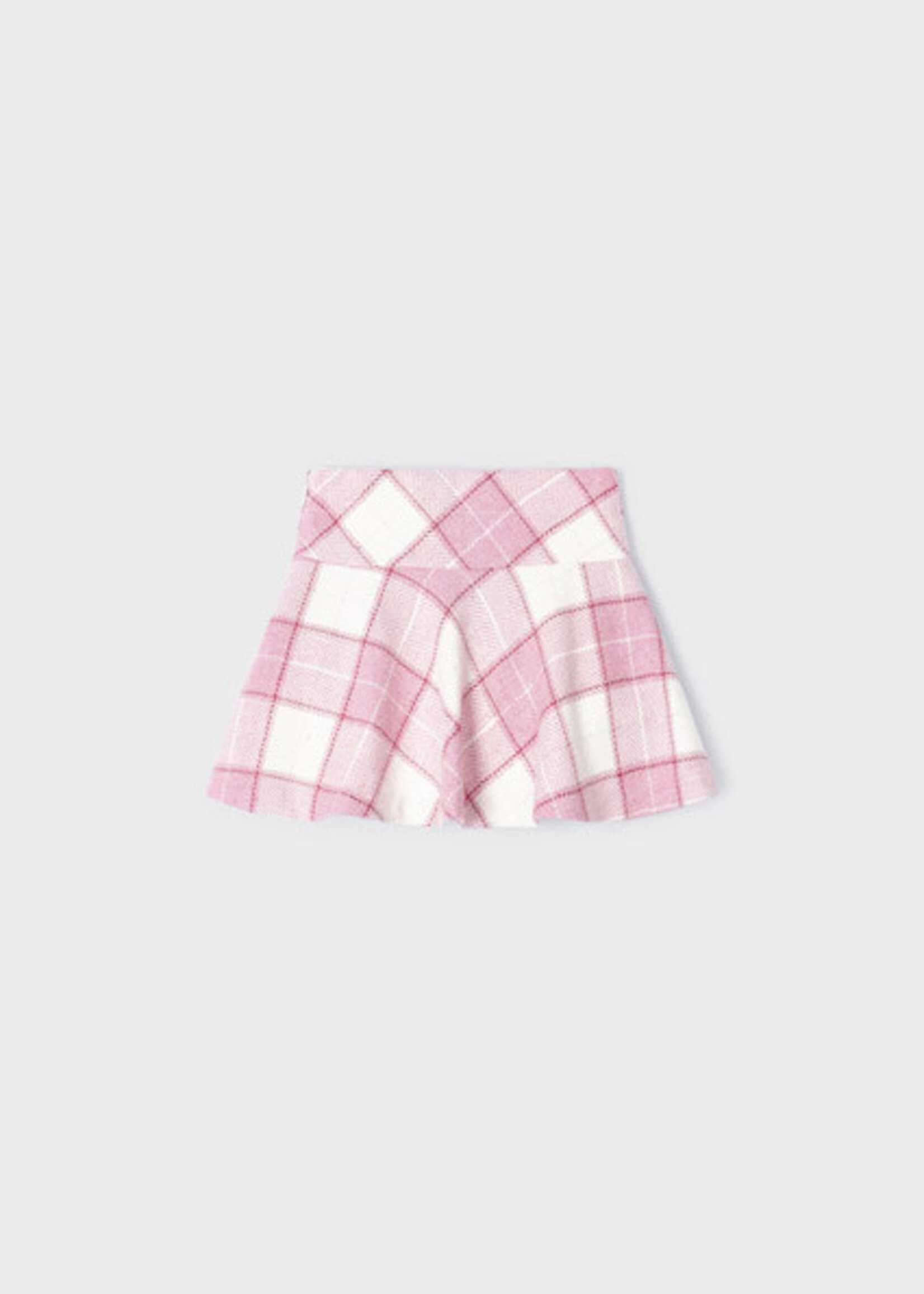 Mayoral Plaid Skirt Pink - Mayoral
