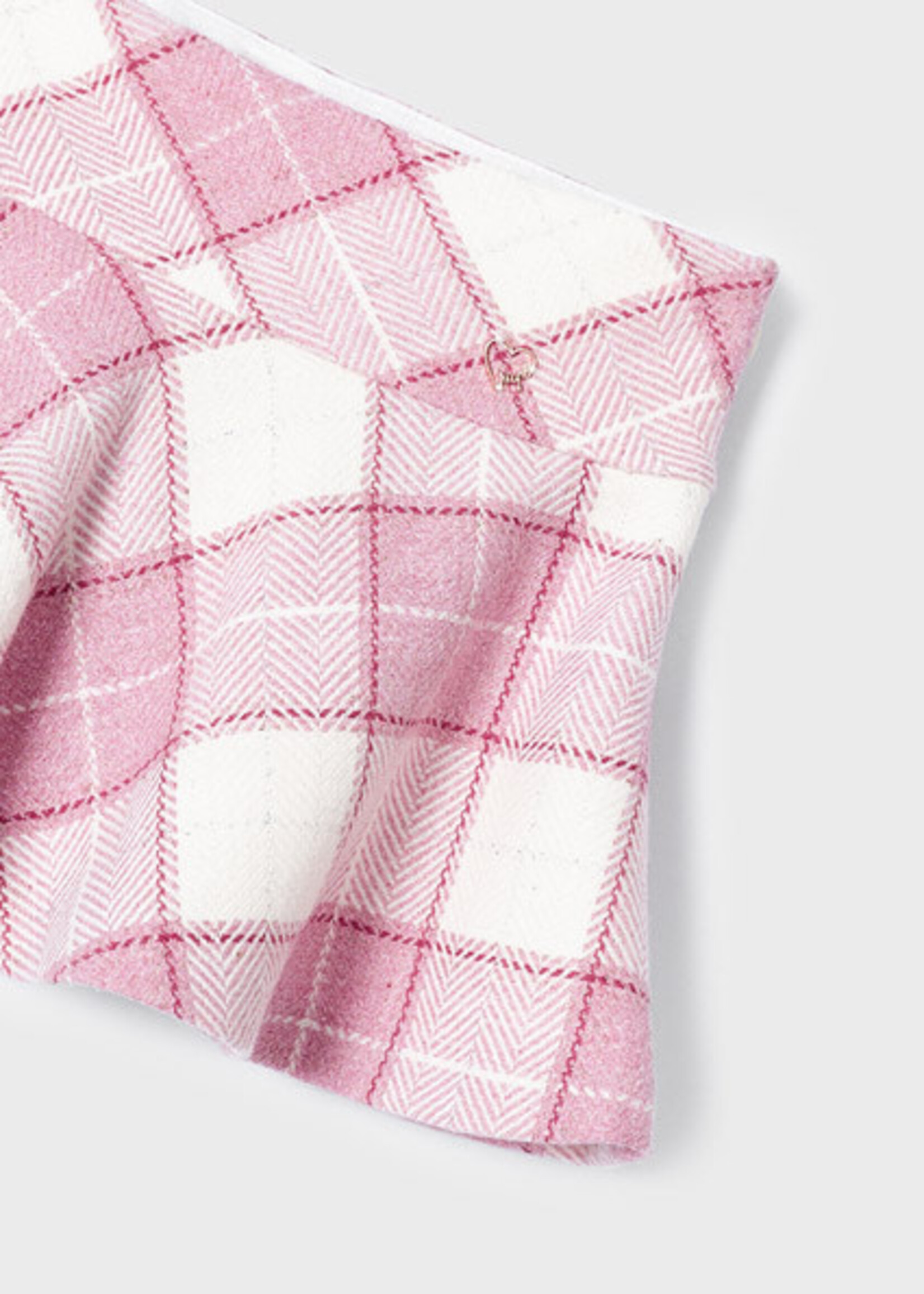 Mayoral Plaid Skirt Pink - Mayoral